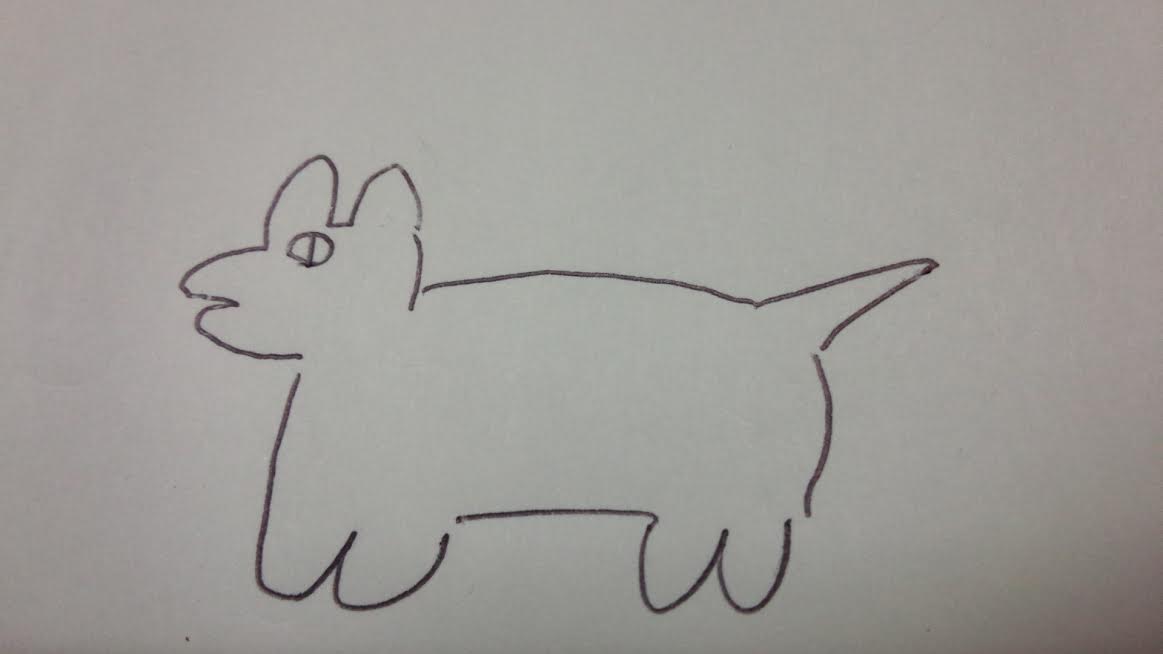 犬 猫 ライオン 絵心ない男の絵